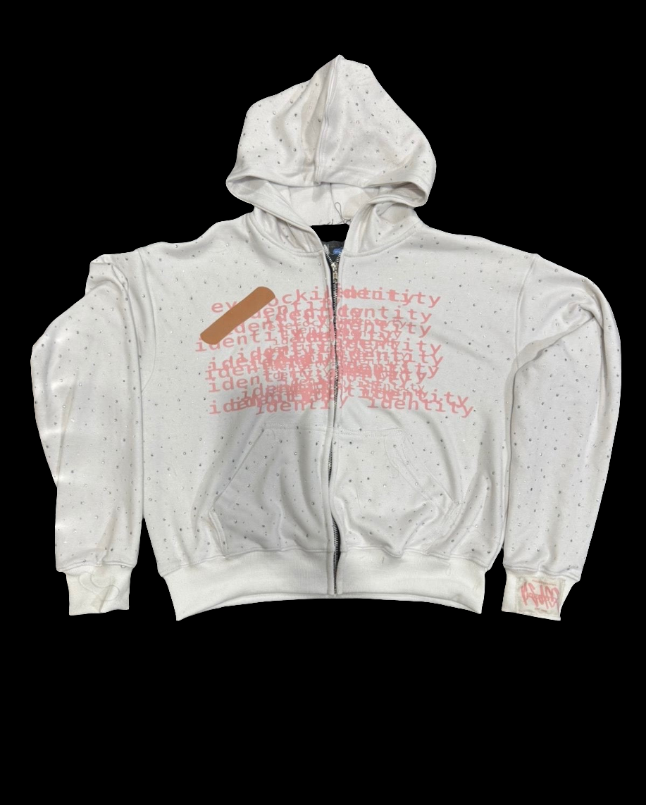 Project Identity bandaid hoodie